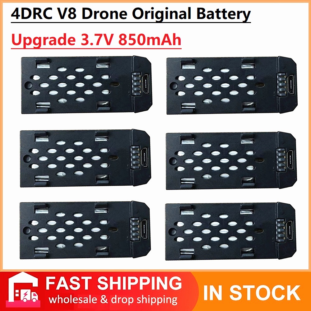 Rc Hobby Drone - 4DRC V8 Drone Orijinal Pil 3.7