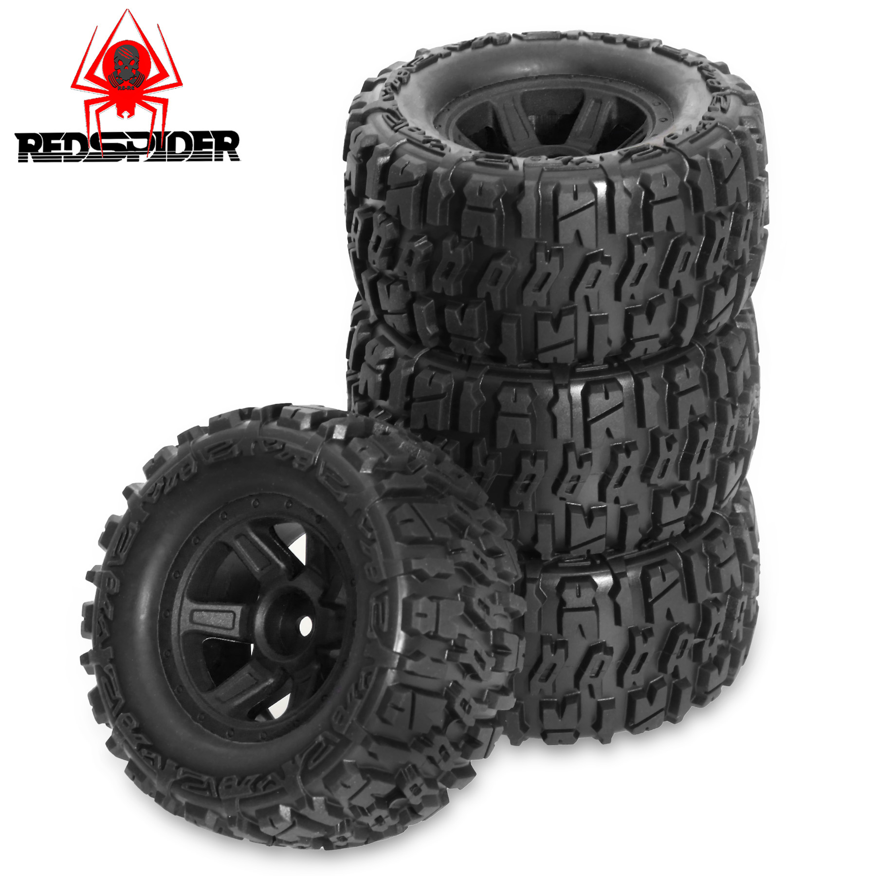 90mm Kaymaz Kauçuk Tekerlek La - Rc Truck Monster incelemesi ve fiyatı