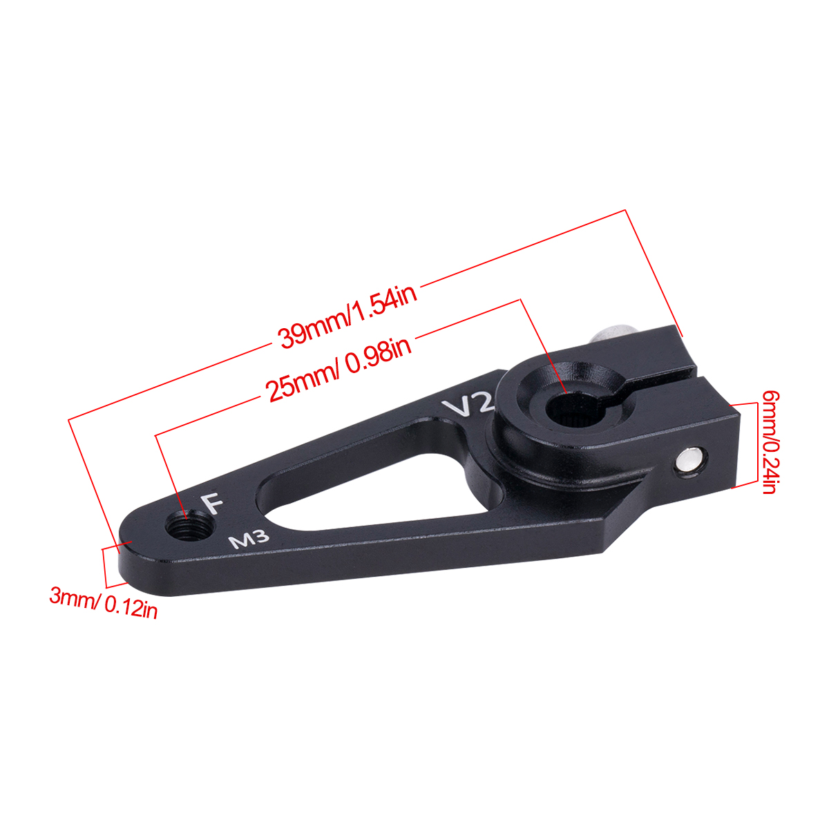 7075 Alüminyum 25T Servo Kolu  - Rc Hobby Racing incelemesi ve fiyatı