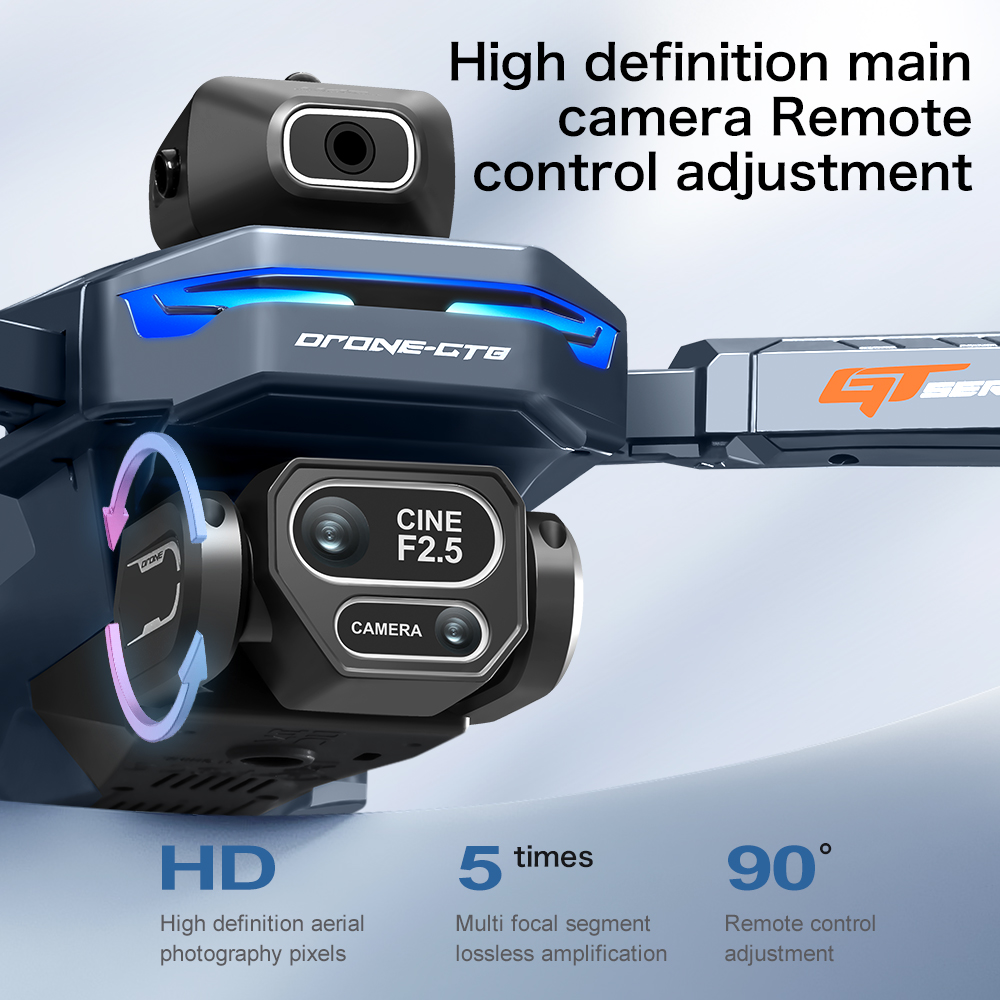 YENİ GT8 HD RC Drone 4K Profes - Rc Hobby Drone incelemesi ve fiyatı