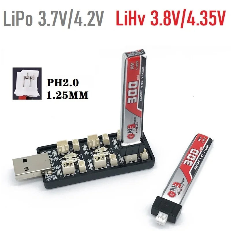 6CH USB 1S LiPo/LiHv 3.7V/4.2V - Rc Hobby Drone incelemesi ve fiyatı