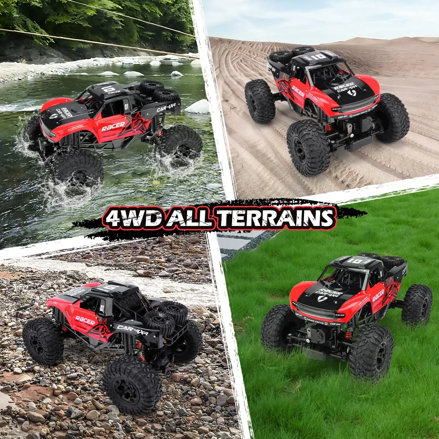 RC Trucks 4x4 Offroad Waterpro - Rc Truck Monster incelemesi ve fiyatı